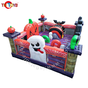 Pista de Obstáculos Inflable Comercial para Halloween, Brincolín Inflable - Product Image 3