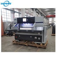 Dapeng Entièrement Automatique Guillotine Double Hydraulique 1370mm Programme 10/15 Pouce Machine Coupe-Papier