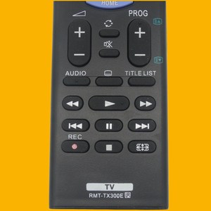คริสตัลบีดส์รีโมทคอนโทรล RMT-TX300E สำหรับโซนี่ทีวีใช้งานร่วมกับ TX300P TX300U TX200U สีดำ - Product Image 2