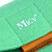 Bestpackaging pochette à lunettes en feutre souple de haute qualité sac à lunettes délicat de luxe personnalisé étui à lunettes de soleil en feutre