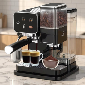 <b>Automatic</b> <b>Coffee</b> <b>Machine</b> Household 15 Bar Espresso <b>Coffee</b> Maker With Milk Frother Touch Screen <b>Coffee</b> <b>Machine</b> For Home Use - Product Image 1