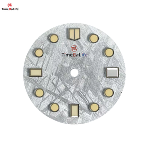 Quadranti per Orologi in Meteorite Naturale Personalizzati OEM/ODM, Componente di Lusso con Texture Unica, Compatibile con Movimenti Miyota ed <span class=keywords><strong>ETA</strong></span> - Product Image 2