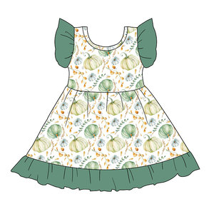 Robes pour petites filles, manches bouffantes, décontractées, pour fête d'anniversaire, <span class=keywords><strong>robe</strong></span> d'été pour tout-petits, <span class=keywords><strong>robe</strong></span> tourbillonnante, 0-6 ans - Product Image 5