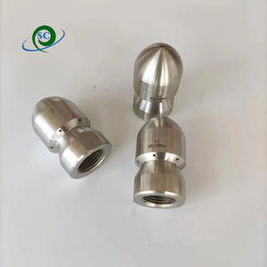 Ugello per la pulizia del tubo fognario ad alta pressione personalizzato 1/<span class=keywords><strong>2</strong></span> femmina anteriore 1 beckward 6 300bar - Product Image 3