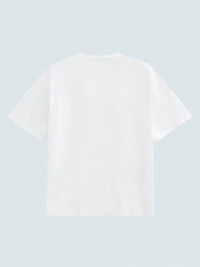 เสื้อยืดแขนสั้นสีพื้นเรียบง่าย สวมใส่สบายและใช้งานได้หลากหลาย ปรับแต่งได้สำหรับสไตล์ฤดูร้อน เหมาะสำหรับทั้งชายและหญิง.F10 - Product Image 3