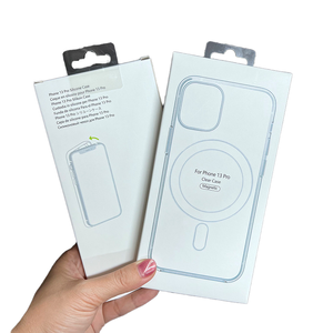 Original Magnetic trong suốt điện thoại di động trường hợp đối với iPhone 17 16 15 14 13 12 11 Pro Max cộng với rõ ràng tùy chỉnh điện thoại Bìa - Product Image 3