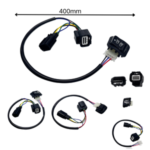 อุปกรณ์เสริมรถจักรยานยนต์สายสวิตช์ดัดแปลงสำหรับ WAVE <span class=keywords><strong>110i</strong></span>-125i 2019-2025 - Product Image 1