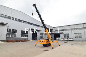 Grúa Araña Inalámbrica de 2t y 3t con Estabilizadores Articulados, Grúa Diesel Compacta y Telescópica para Construcción - Product Image 2