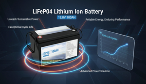 Аккумулятор <span class=keywords><strong>LiFePO4</strong></span> 12.8В 50Ач, твердотельный, 2000 циклов, с литиевым элементом высокой чистоты, для портативных электростанций и активного отдыха - Product Image 3