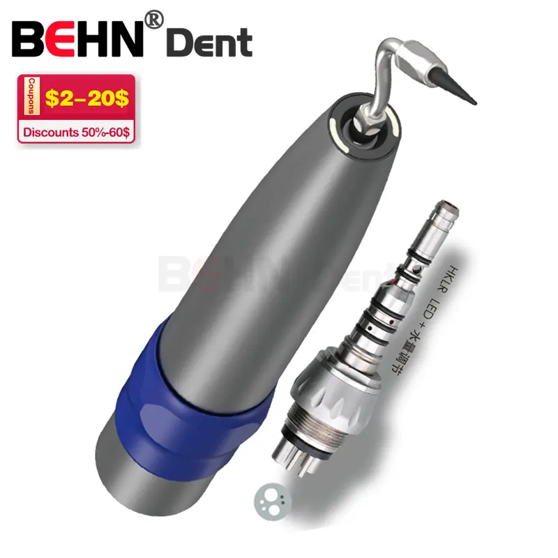 Dental Sonicflex For Perio Endo Implant Surgery Scaler Device Sonicflex Scaler Handpiece Sonic L Fiber Optic LED Equipment Tips
