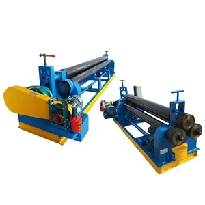 Automatic Hydraulic Rolling Machine Small Three-Roller Iron and Stainless Steel Plate Bending Electric Reel Manual Two-Roller