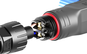 M15 prizler yeni tasarım IP68 F tipi 3 Pin kablo ayırıcı <span class=keywords><strong>LED</strong></span> su geçirmez konnektör yüksek performanslı bahçe aydınlatmaları - Product Image 6