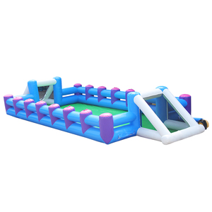 Terrain de football gonflable pour enfants WINSUN en PVC sans plomb, ignifuge, certifié CE, jeu sportif - Product Image 1