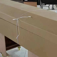 Fábrica al por mayor panal de papel Biodegradable Urnas Cremación Cartón Ataúd para Funeral