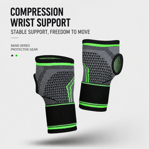 Muñequeras Antideslizantes Tejidas con Soporte para la Palma, Transpirables, para Levantamiento de Pesas, Gimnasio, Fitness, <span class=keywords><strong>Dominadas</strong></span>, Entrenamiento, para Hombres y Mujeres - Product Image 2