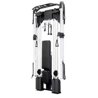 Rack de musculation mural multifonctionnel pliable pour usage domestique et professionnel avec support de poids en acier inoxydable