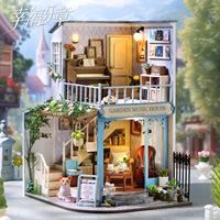 Cafetera de Madera Estilo Retro BC-001 DIY Cabin BC-003 Happy Melody