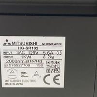 Motor Servo AC HG-SR102 de Baja Inercia y Alta Velocidad, Accionamiento de Precisión de 750W para Máquinas CNC, Robots, Empaquetado y Posicionamiento de Precisión