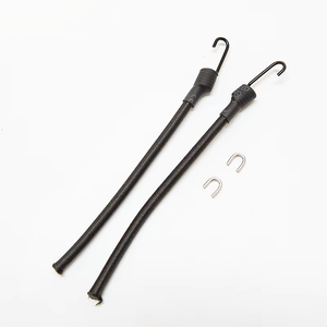 Fma bán buôn <span class=keywords><strong>ARC</strong></span> đường sắt thay thế bungees độ bền cao ổn định im lặng Mũ bảo hiểm Phụ Kiện 9G Đen TB288-289 - Product Image 1