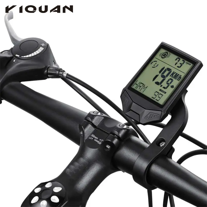 Velocímetro inalámbrico para bicicleta, multifunción, 3 en 1, resistente al agua, odómetro