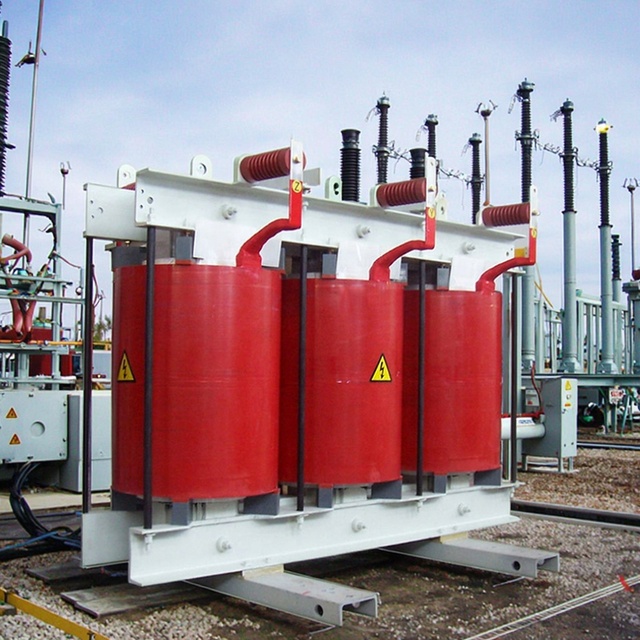10kV Dry Type Transformer 100-315kVA 3 Amorphous Alloy Distribution Transformer IEC60076 Standard Air Cooling 2-Year Warranty