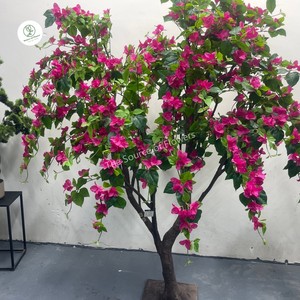 Màu Tím Nhân Tạo Cây Bougainvillea Cây Hoa Cho Trong Nhà Ngoài Trời Trang Trí Tam Giác Cây Mận - Product Image 4
