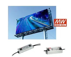 Meanwell Driver LED dapat diredupkan 5V 12V 24V 48V 50W 320W IP67 catu daya sakelar LED arus konstan antiair