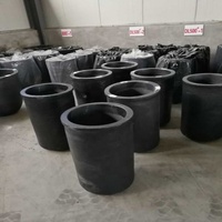 Petit creuset en graphite 10 kg 5 kg, pot en graphite pour la fusion de l'or