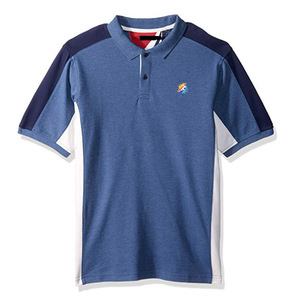 Chemise décontractée pour homme 2026 – Lavable, en polyester/coton, à manches courtes, col demi-zip avec motif - Product Image 1