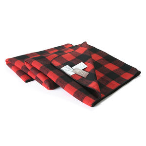 TAIFU Fabrikası Toptan %100 Merinos Yünü Overlok Kenarlı 420GSM Yün Battaniye 180*230CM Dokuma Battaniye Ev İçin - Product Image 1