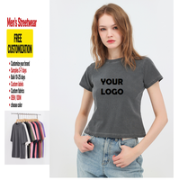 T-shirt en coton épais 240g pour homme, style streetwear, coupe oversize, tie-dye, logo personnalisé, vente en gros, t-shirt uni de qualité supérieure