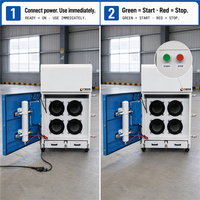 Nouvelle table de polissage et de soudage industrielle à aspiration descendante en acier au carbone haute efficacité avec collecteur de poussière 99,99% 2HP