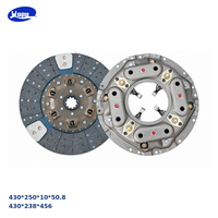 Disque d'embrayage et plateau de pression Valeo YC350 350CD de qualité supérieure 350 mm pour pièces de transmission de camion Yuchai