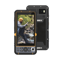Tablette Android robuste OEM T60 PDA 5,5 pouces FHD 4G LTE avec lecteur RFID LF UHF, lecteur de codes-barres, lecteur d'empreintes digitales, IP67, GPS, option NFC