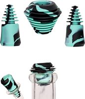 Bouchons de protection en silicone vert pour bouteilles, hermétiques et anti-odeurs, pour verre, plastique et silicone, lot de 3