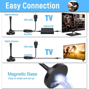 <span class=keywords><strong>Antena</strong></span> de <span class=keywords><strong>TV</strong></span> de Largo Alcance, <span class=keywords><strong>Antena</strong></span> de <span class=keywords><strong>TV</strong></span> Amplificada, <span class=keywords><strong>Antena</strong></span> de Transmisión Fabricada en China, 50W, 400 Millas, HD, 25 dBi Interior, 3.5 dBi, <span class=keywords><strong>75</strong></span> <span class=keywords><strong>OHM</strong></span> - Product Image 5