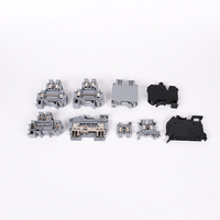 Bloque de terminales de paso UKH 25N, bloque de terminales universal, conector eléctrico gris, bloque de terminales de tornillo para cable de 25 mm²