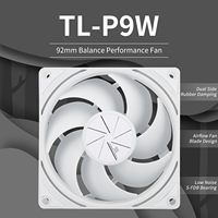 Thermalright TL-P9W CPU PWM Ventilateur pour PC Quiet 4PIN 92mm Ventilateur d'ordinateur 2200RPM Vitesse Ventilateurs