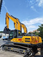 Excavadora de cadenas XE245DK de 25.5 toneladas con operación estable, flujo positivo, rompedor hidráulico opcional para herramientas de construcción urbana de gran envergadura