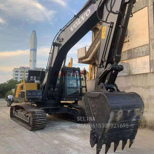 Excavatrice Volvo EC140DL EC60DL EC240D EC210DL d'occasion 2023 chenille originale de 14 tonnes à vendre moteur comme composant de base - Product Image 4