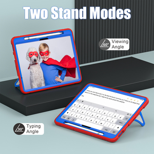 Pour iPad Air 11" M2/M3, Étui de protection intégral en silicone et PC de qualité militaire anti-chute avec emplacement pour stylet intégré - Product Image 6