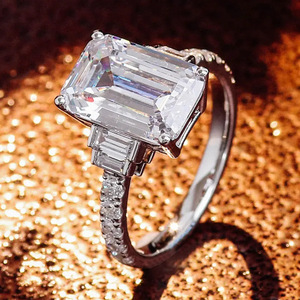 Anello dal Design Quadrato, Anello Semplice da Dito per Donne - Product Image 3