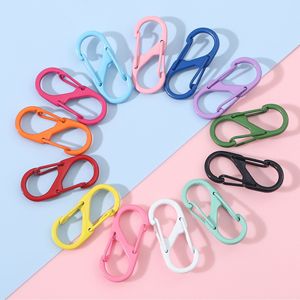 Mini Carabiner Keychain 13x32mm Aluminum Alloy Durable S-Shaped Hook For Backpack Water Bottle Accessory - Product Image 4