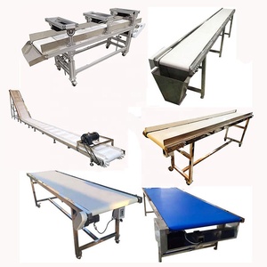 Depo Ağır Hizmet Tipi Endüstriyel Konveyör Sistemi için CE Özelleştirilmiş Paslanmaz Çelik Mobil Gıda Elektrikli Eğimli Bantlı Konveyör - Product Image 6