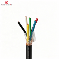 Câble de commande blindé DJYVP en cuivre avec isolation PVC pour connexions de signal d'instrument informatique