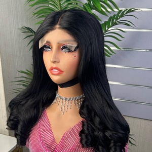 Peluca de Cabello Humano 100% Virgen, Alta Densidad 12A 5*5, Vietnam SDD, Estilo Suelto y Voluminoso, Brasileña, Peruana, Super Double Drawn, Sin Pegamento - Product Image 4