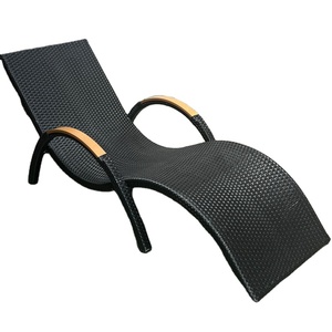 Muebles de jardín al aire libre Tumbona de aluminio Cuerda de patio Piscina al aire libre Cama de dí<span class=keywords><strong>a</strong></span> lateral - Product Image 6