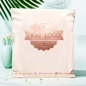 Sac d'expédition en plastique personnalisé avec logo, sac de courrier en plastique résistant, sac de courrier polyvalent avec fermeture autocollante pour vêtements - Product Image 1