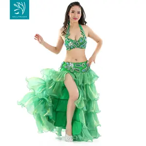 Belly Dance performance Costumes With Skirt For Ladies BellyQueen