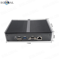 EGLOBAL shenzhen mini pc 4 puertos LAN J1900 procesador quad core Router thin pc cliente x86
